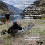Helinox Chair Zero LT, 1.12 lbs Lightweight Camping Chair, Durable Ripstop, Compact Size, Portable and Packable Seat, Strong and Ultralight Frame, Backpacking Travel Essential, Melon