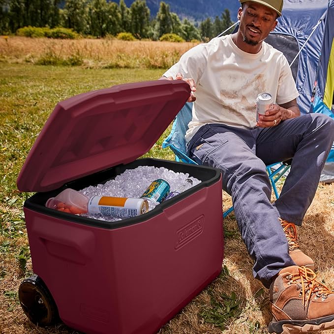 Coleman Chiller 9/16/30/48/60qt Cooler with Ice Retention, Leak Resistant, Great for Camping, Concerts, Sports, and More