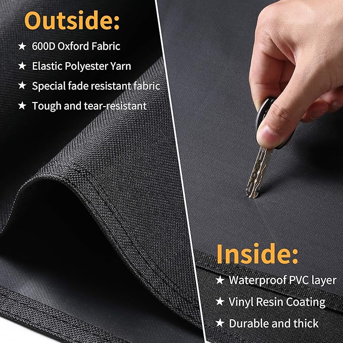 SUPJOYES Grill Cover for Camp Chef 36 Inch Pellet Grills, SmokePro LUX 36, Heavy Duty Waterproof BBQ Covers for Camp Chef