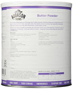 Butter Powder Mix Can Emergency Food Supply, 510 Servings, 10 Year Shelf Life, Certified Gluten Free, Made with Real Milk, 15 Calories per Serving - Dry Butter Powder Blend, Ingredient for Baking and Cooking