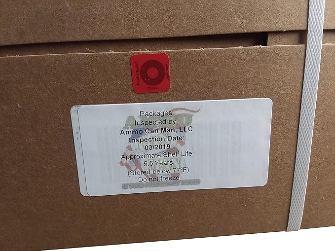 MRE (Meals-Ready-To-Eat) Case-Inspection 03/2019 or Better-ACM MRE Case (Combo Cases A&B)