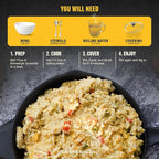 Homestyle Scramble Eggs High Protein Meal (10 Servings) Freeze Dried Prepper Supplies & Emergency Food Supply, 40 Essential Nutrients, Shelf Stable Up to 25 Years, One Can