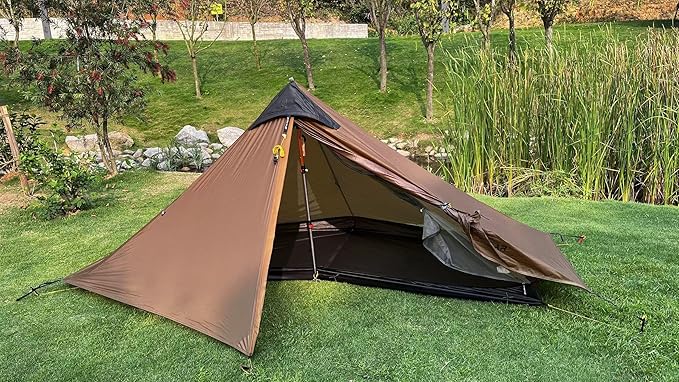 3F UL Gear Lanshan PRO Lanshan Ultralight Tent 3-Season Backpacking Tent for 1-Person or 2-Person, Waterproof Professional Tents for Camping, Trekking, Kayaking, Climbing