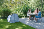 Babymoov Anti-UV Baby & Toddler Beach Tent UPF 50+ Sun Protection with Pop Up System for Easy Use & Transport, Blue Waves (Summer 2025 Edition)