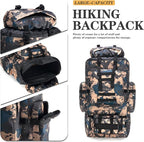 100L Camping Hiking Backpack,Molle military Tactical rucksack backpack,Waterproof Lightweight Hiking Backpack