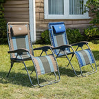 Timber Ridge Oversized Zero Gravity Chair, Padded Reclining Lounge Chair with Adjustable Headrest & Cup Holder, Heavy Duty Support 350 lbs, Foldable for Camping, Lawn, Outdoor & Indoor