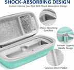 Portable Insulated Cooler Travel Case Fits 2 Zepbound or Mounjaro Injector Pens, Tirzepatide Travel Case TSA Approved with 2PCS Reusable Ice Packs, EVA Medicine Organizer for Daily Use (Green,Small)