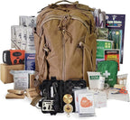 1 Person Emergency Kit/Survival Backpack for 72 Hours for Natural Disasters, Hurricanes, Emergency or Bug Out Situations