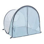 Babymoov Anti-UV Baby & Toddler Beach Tent UPF 50+ Sun Protection with Pop Up System for Easy Use & Transport, Blue Waves (Summer 2025 Edition)