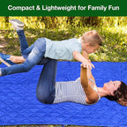 Wearable Blue Military Woobie Poncho Liner with Head Hole. Has Zippers That converts to Sleeping Bag. Water-Resistance, Ripstop Poncho Blanket with Drawstring Bag. Perfect for Outdoor Enthusiasts.