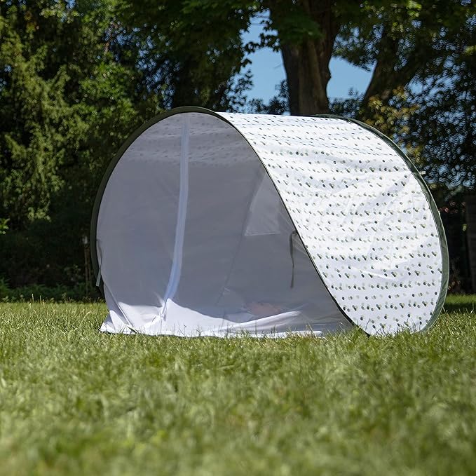 Babymoov Anti-UV Provence Baby Tent UPF 50+ Sun Protection with Pop Up System for Easy Use & Transport (Summer 2025 Edition)