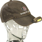 Streamlight 61707 Bandit 135-Lumen USB Rechargeable Green LED Headlamp with Elastic Head Strap, Clip, and USB Cable, Coyote
