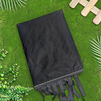 4Pcs Canopy Sidewall for 10x10 Canopy Frame Enclosure Wall with Mesh Window Replacement Side Wall for 10x10 Pop up Tent Outdoor Party, No Frame or Top(Black)