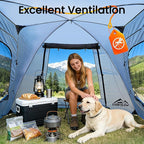SUV Tent, Rectangle Car Tent for Family, Waterproof & Windproof for Car Camping, Large Camping Tents with Storage Bag, SUV, Van, Jeep