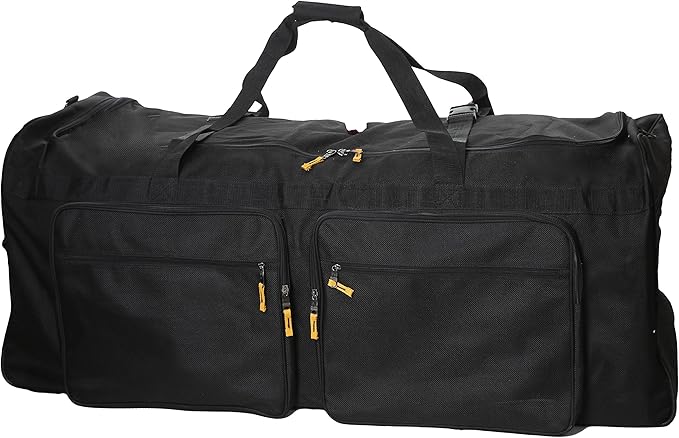 Camp 1800 Denier Heavy Duty Soft Trunk With Shoulder Straps Great For Kids Going to Sleep Away Camp