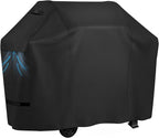 iCOVER Grill Cover 82 inch, BBQ Grill Cover for Outdoor Grill, 600D Heavy Duty Waterproof BBQ Cover, Anti-UV Barbecue Cover, Large Barbecue Gas Grill Cover for Weber, Char-Broil, Nexgrill, etc