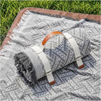 2 in 1 Extra Large Boho Beach Blanket Towel Picnic Camp Mat Family Beach Trip Essentials Summer Vacation Must Have Travel Accessories Lake Day Necessities Stuff Thing Need Gear Gift Item Gadget 2026