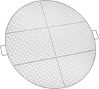 Stanbroil Fire Pit Cooking Grill Grate with 3 Support Bars - Outdoor Round BBQ Campfire Grill Grid - Camping Cookware - Stainless Steel, 36 Inch