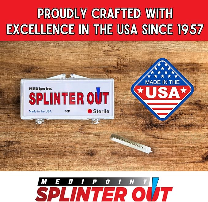 Medi-First Medipoint Splinter Out Remover, 10 Count (Pack of 5)