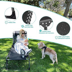 #WEJOY Folding Lounge Chair Outdoor, 5-Position Adjustable Sunbathing Tanning Chair with Shoulder Strap & Side Pocket, Heavy Duty Reclining Chair for Patio Pool Camping, Portable Folding Bed Cot,Black