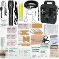 RHINO RESCUE Survival First Aid Kit, HSA/FSA Eligible, Emergency Kit Molle Pouch IFAK Medical Kit for Vehicles Car Camping Backpacking Hiking Hunting