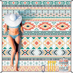 Beach Blanket Waterproof Sandproof Extra Large Beach Mat 79" X 83"/120"x108"for 1-8 Adults Quick Drying Durable Outdoor Picnic Mat for Beach Travel Camping Hiking
