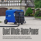 Westinghouse 11000 Peak Watt Dual Fuel Portable Inverter Generator, Remote Electric Start, Transfer Switch Ready, Gas and Propane Powered, Low THD - Safe for Electronics, Parallel Capable, CO Sensor