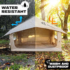 Inflatable Tents for Camping, Large Inflatable Camping Tent with Hand Pump, Easy Setup Tents for 2/4/6/8/10/12 People, Portable Glamping Tent