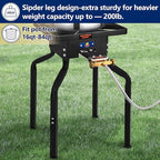 ARC 100,000BTU Propane Outdoor Burner Camp Gas Stove,with Removable Legs,Ideal for Woks, Skillets and Pots