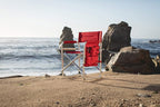 Picnic TIME NFL Unisex-Adult NFL Sports Chair with Side Table, Beach Chair, Camp Chair for Adults