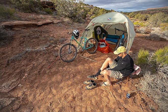 Big Agnes Wyoming Trail Camp Tent, 2 Person (Olive)