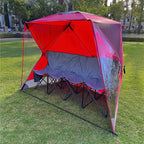 CoverU Sports Tent Pod For 3-4 People - RAIN or Sun Protection – NEW Large Pop Up Climate Canopy Shelter – Soccer, Football, Softball & Other Sporting Events and Parades - Patented and Patents Pending