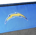 Kijaro Sports Fan Folding Chair, 26" L x 35.5" W x 37" H, Los Angeles Chargers