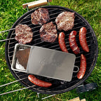 Camerons Indoor Outdoor Stovetop Smoker - Stainless Steel Barbecue Smoker Box w/Oak Wood Chips & Recipes - Works On Any Heat Source, Stovetop or BBQ Grill for Smoking Meats - Grilling Gift for Men