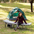 Zento Camping Cot Mattress Foam Pad for Adults – Thick Soft Ultra Comfort Sleeping Pad for Traveling Hiking Outdoor or Indoor Use – Lightweight Easy to Carry Foldable Waterproof Adult Cot Mattress