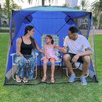 CoverU Sports Tent Pod For 3-4 People - RAIN or Sun Protection – NEW Large Pop Up Climate Canopy Shelter – Soccer, Football, Softball & Other Sporting Events and Parades - Patented and Patents Pending