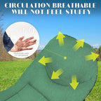 SunSettler Camping Cot with Mattress, Portable Cot Bed for Adults, Foldable Padded Sleeping Cots for Camping Travel Tent Day Bed Outdoor & Home Guest (XL)