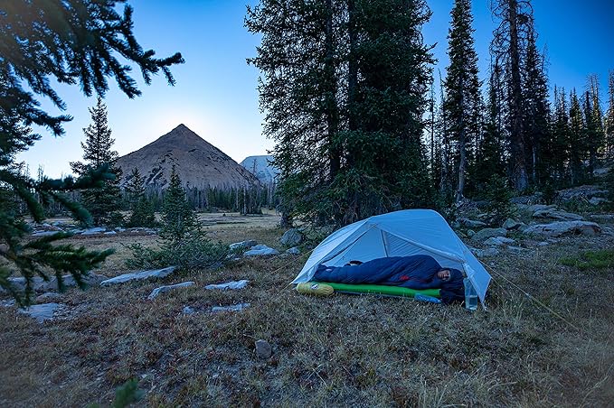 Big Agnes Sidewinder - Side-Sleeper Sleeping Bag, 650 DownTek, Lightweight