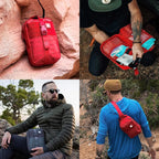 MY MEDIC MyFAK Standard Ifak First Aid Kit - 132 Life Saving Trauma and Medical Items - HSA&FSA Eligible Survival Kit for Camping or Your Car - Black