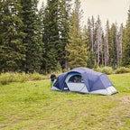 Coleman Skydome XL Large Family Tent with 5 Minute Setup, Weatherproof 8/12 Person Tent with Rainfly & Carry Bag, Fits Multiple Queen Airbeds, Made of PFAS-Free Materials
