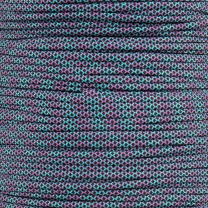 Paracord Planet 550 Paracord – 200+ Colors – Hanks from 10-100 Feet and Spools of 1000 Feet – Great Multi-Use Cord!