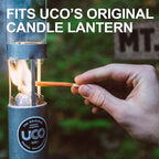 UCO 9+ Hour Candles for Candle Lanterns (3.5 Inch) (9-Hour Citronella, 20-Pack)