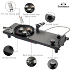 Pandatour Camping IGT 0.5UNT Gas Stove Folding Outdoor Camping Equipment Table Stove One lick Ignite High Firepower Burner