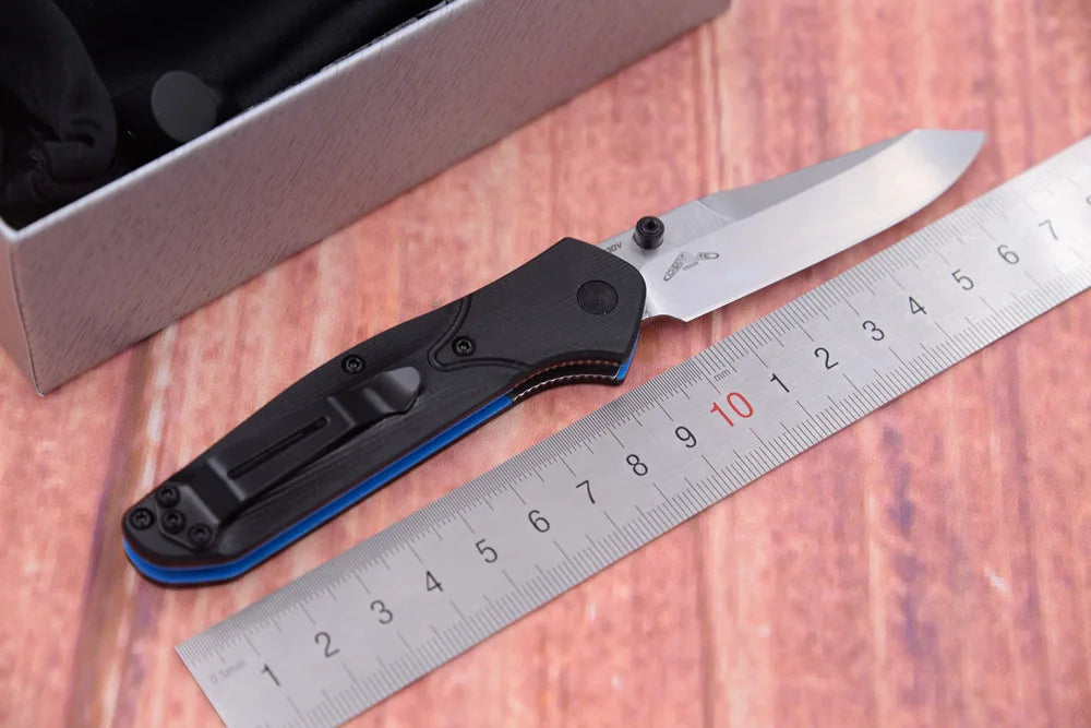 JUFULE Newest MINI OSBORNE 945 / 945BK Mark S30V Blade G10 Handle Camping Kitchen Hunting Pocket Outdoor EDC Tool Folding Knife
