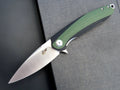 Eafengrow EF954 Folding D2 Blade G10 Pocket Survival Hunting Tactical Flipper Outdoor Camping Kitchen Rescue Gift EDC Knife
