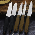 BA-KOR USA 440C steel G10 handle all-Tang outdoor camping kitchen knife + K sheath, fruit knife, hunting knife, camping knife