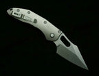 LEMIFSHE Stitch Mark M390MK Blade Titanium/Carbon Fiber/G10 Handle Outdoor Camping Kitchen Survival EDC Tool Folding Knife