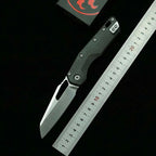 LEMIFSHE MSI Deep Mark M390MK Blade Nylon/G10/Carbon Fiber Handle Outdoor Camping Kitchen Survival EDC Folding Tool Knife