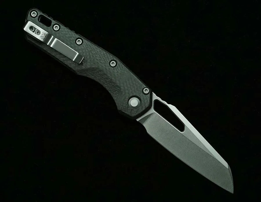 LEMIFSHE MSI Deep Mark M390MK Blade Nylon/G10/Carbon Fiber Handle Outdoor Camping Kitchen Survival EDC Folding Tool Knife