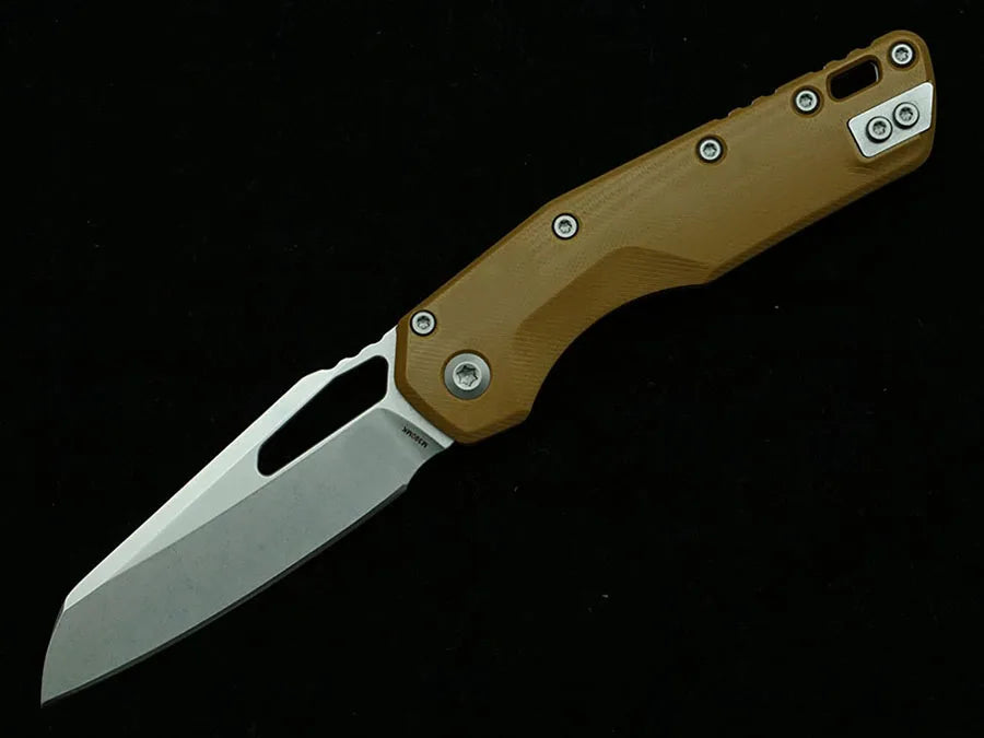 LEMIFSHE MSI Deep Mark M390MK Blade Nylon/G10/Carbon Fiber Handle Outdoor Camping Kitchen Survival EDC Folding Tool Knife